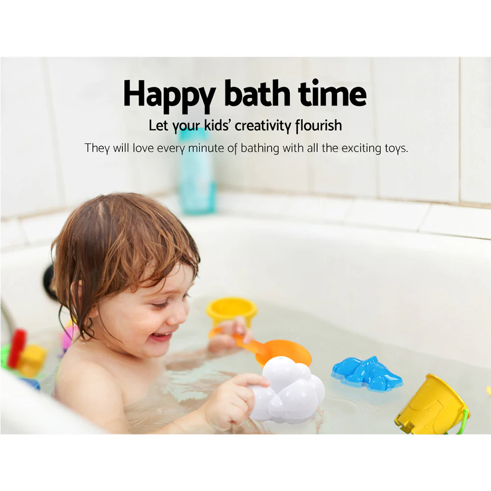 Kids Sandpit Pretend Play Set Outdoor Sand Water Table Beach Toy - Nurns