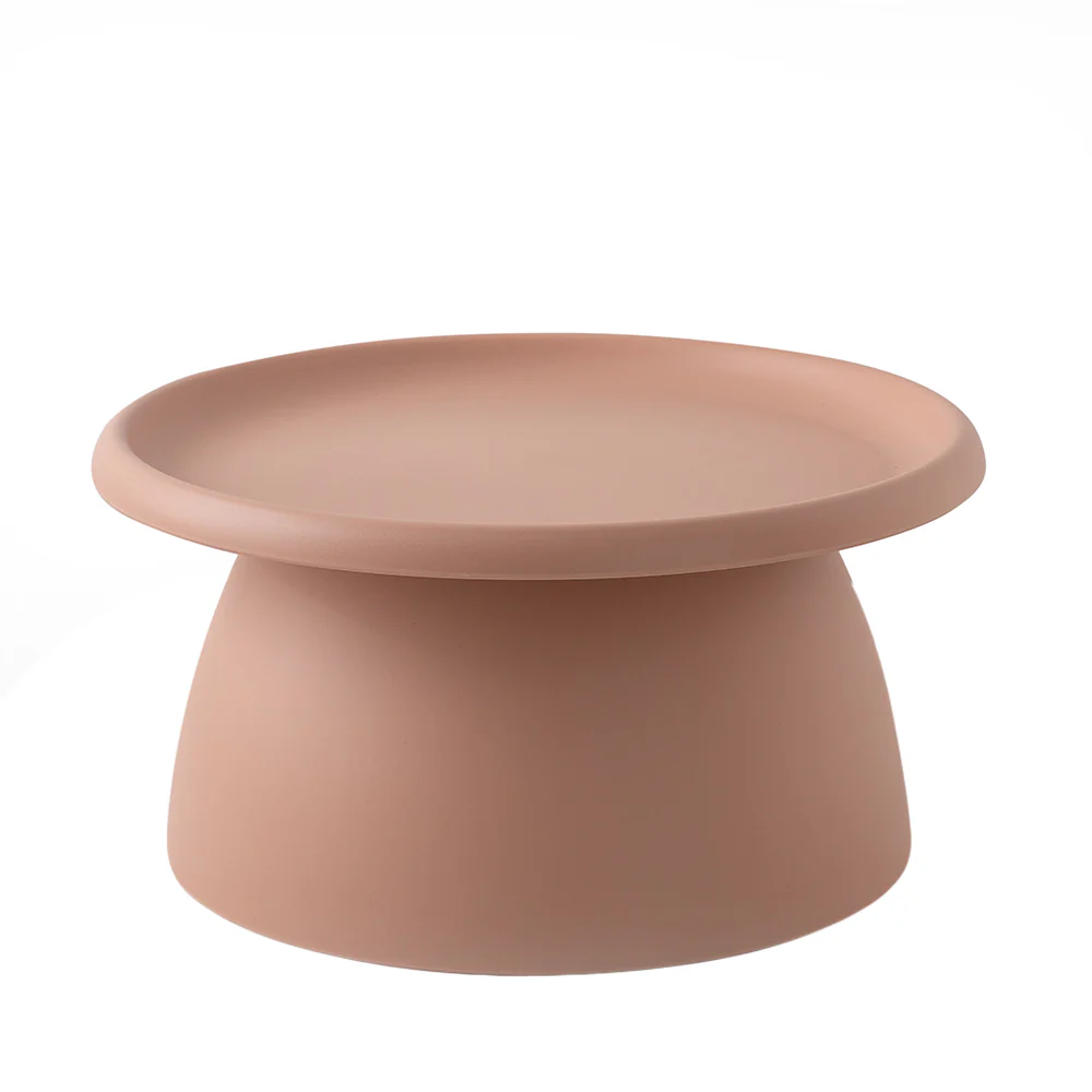 Iliana Coffee Table Round 71cm Plastic - Pink - Nurns
