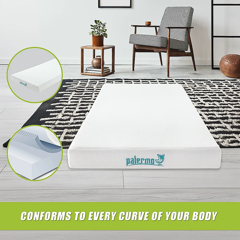 Kairos 15.25cm Mattress Memory Foam Green Tea Infused - King Single - Nurns