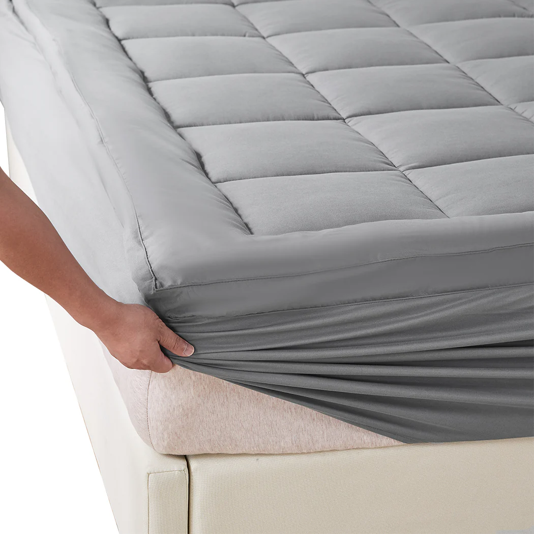 King DreamZ Mattress Topper Bamboo Fibre - Nurns