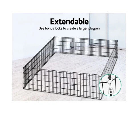 Pet Dog Playpen 24