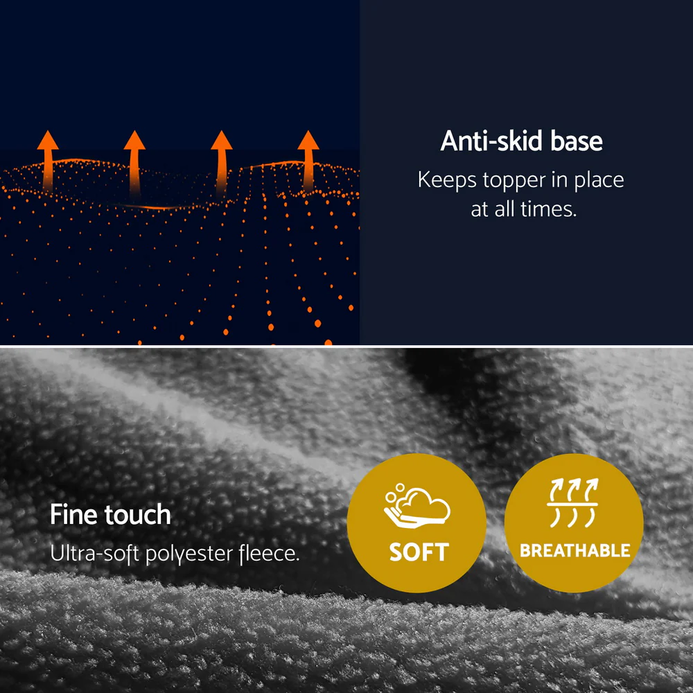 Wilhena Throw Soft Blanket Electric Heated Blanket Car Throw Rug - Grey - Nurns