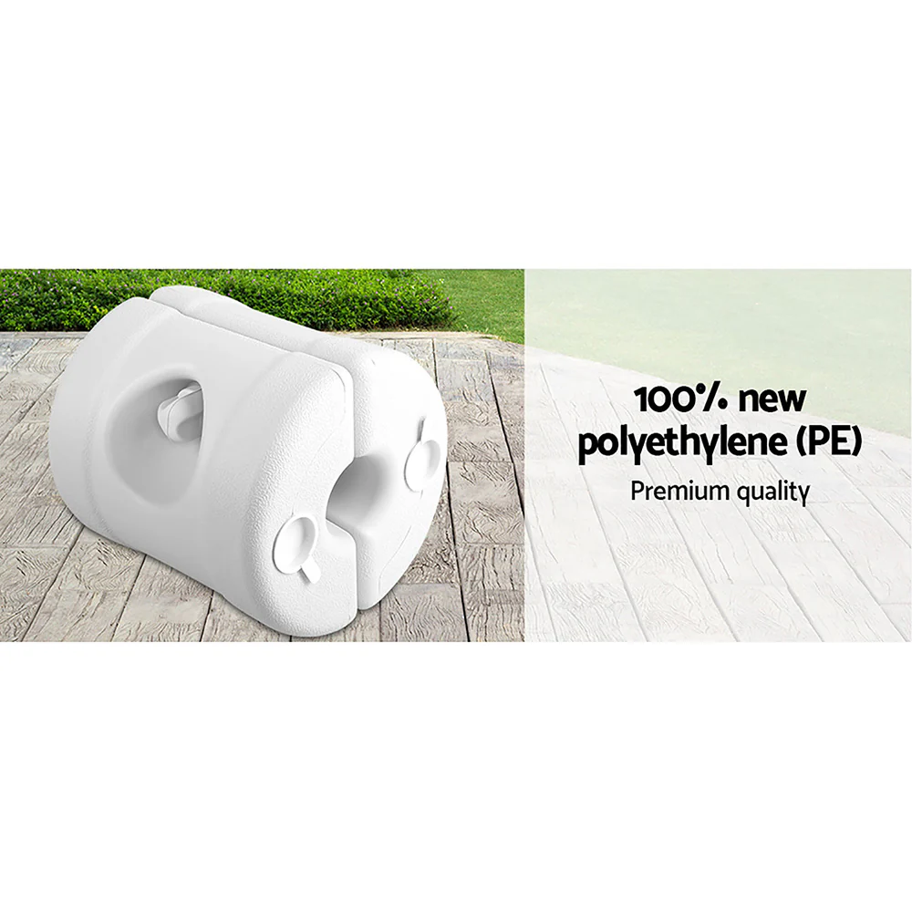 Instahut Gazebo Base Pod Kit Pop Up Marquee Set Outdoor Wedding Tent Canopy Leg 4 pcs - Nurns