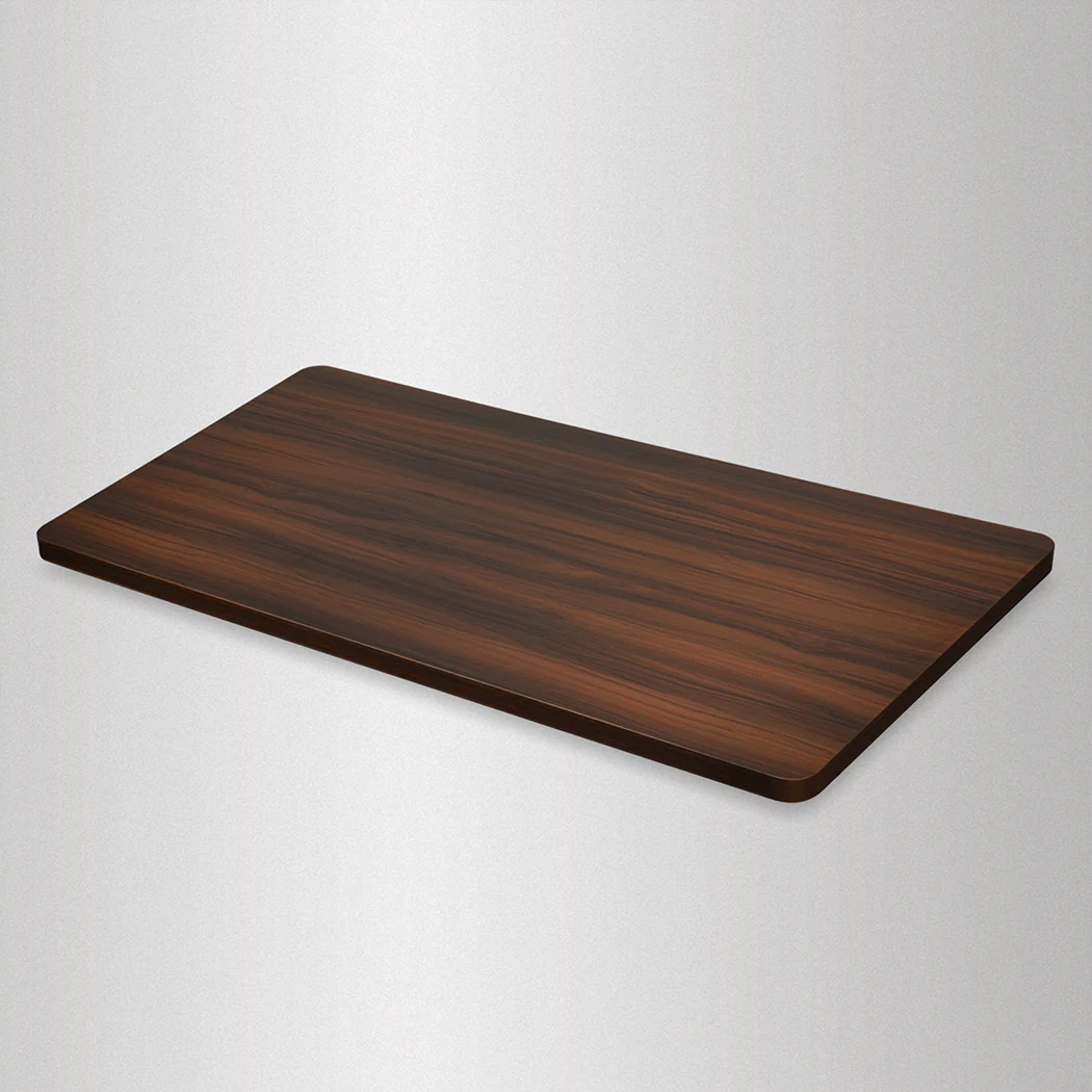 Levede Desktop For Motorised Adjustable Black 140x70cm Walnut - Nurns