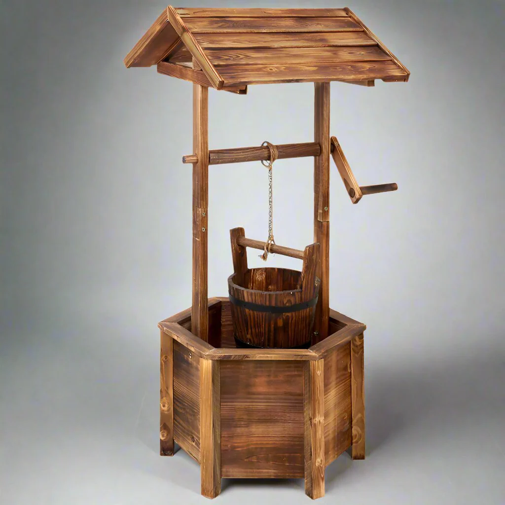 Wooden Wishing Well - Nurns