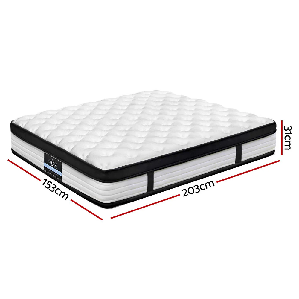 Emerald Bed & Mattress Package - Grey Queen - Nurns