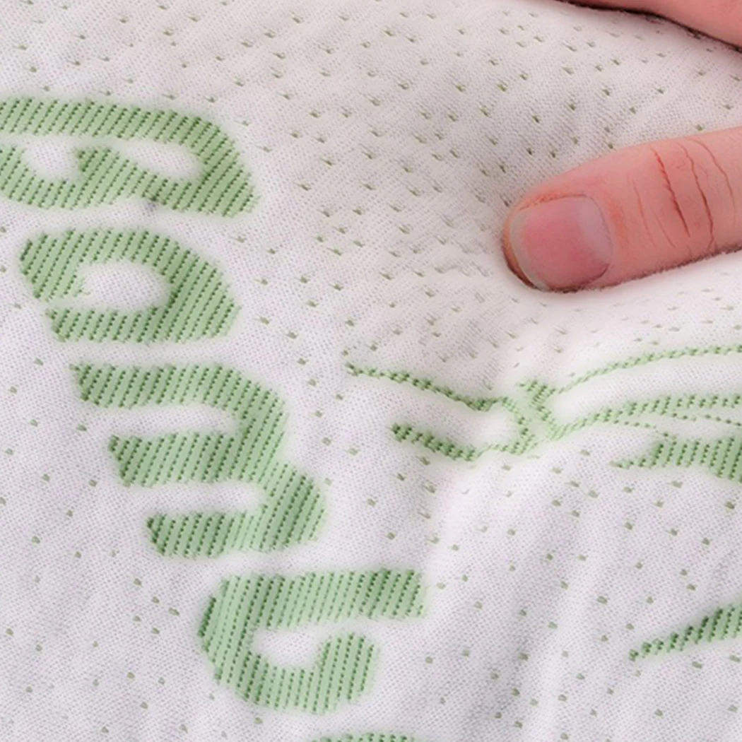 Set of 2 Memory Foam Pillow with Bamboo Fabric Cover - Nurns