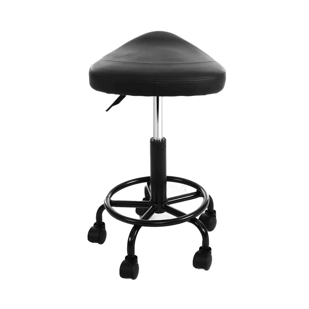 Salon Stool Saddle Swivel Chair - Nurns