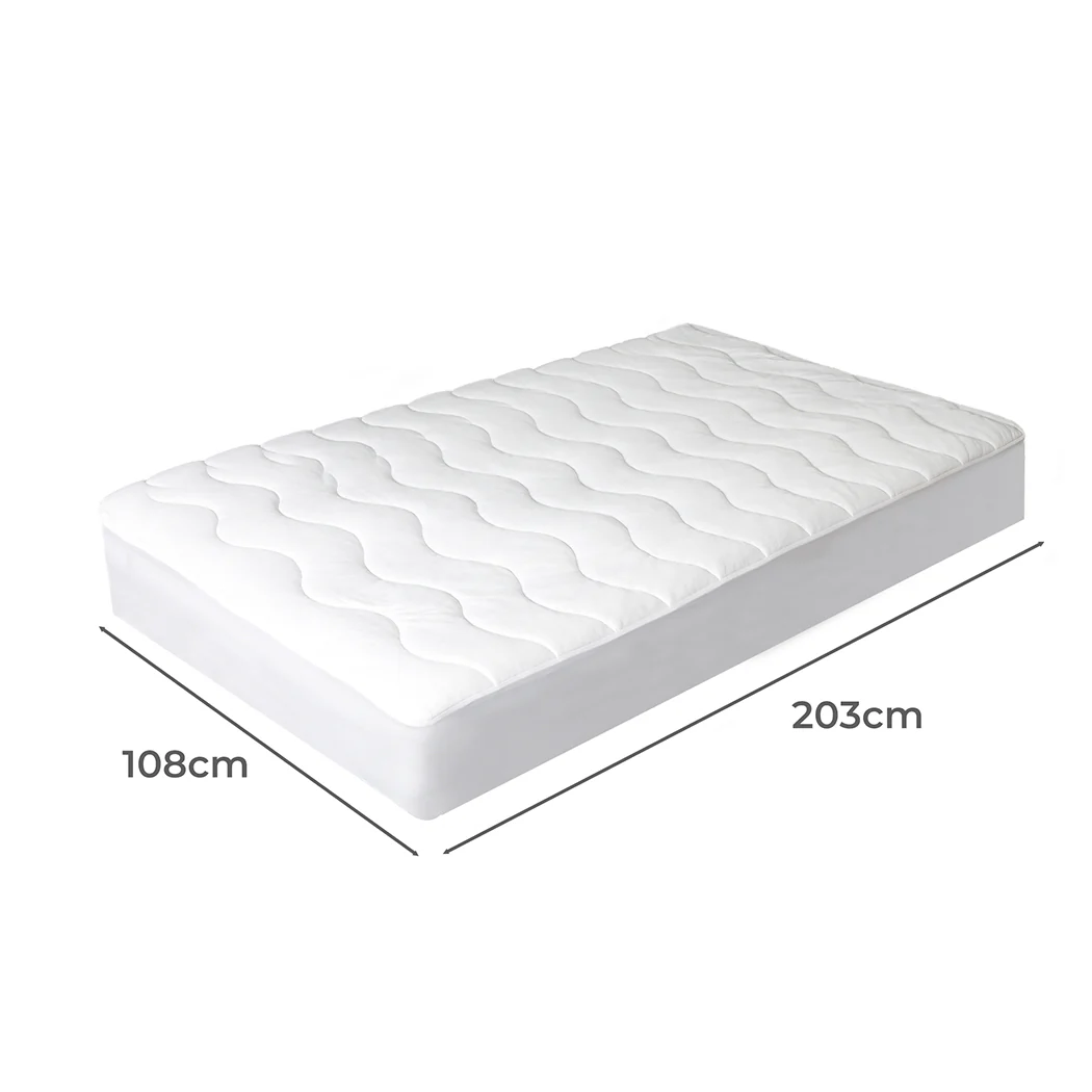 King Single Dreamz Cool Mattress Topper Protector - Nurns
