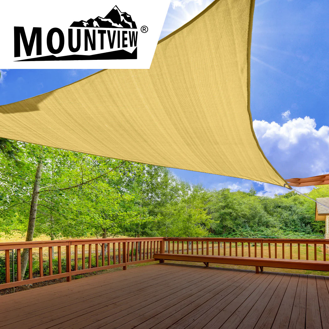 Mountview Outdoor Awning Cloth Sun Shades Sand 180 - Nurns