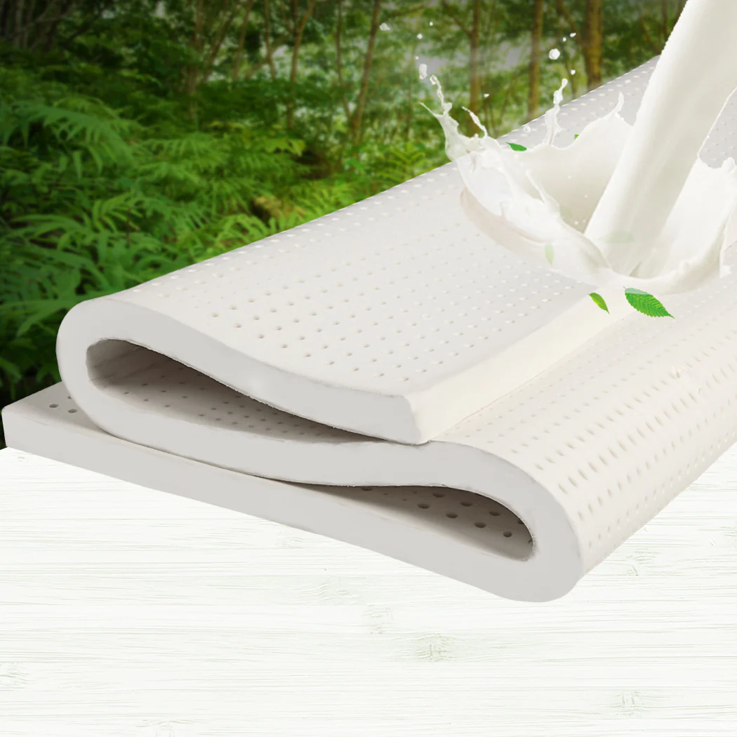 King DreamZ Latex Mattress Topper Natural - Nurns