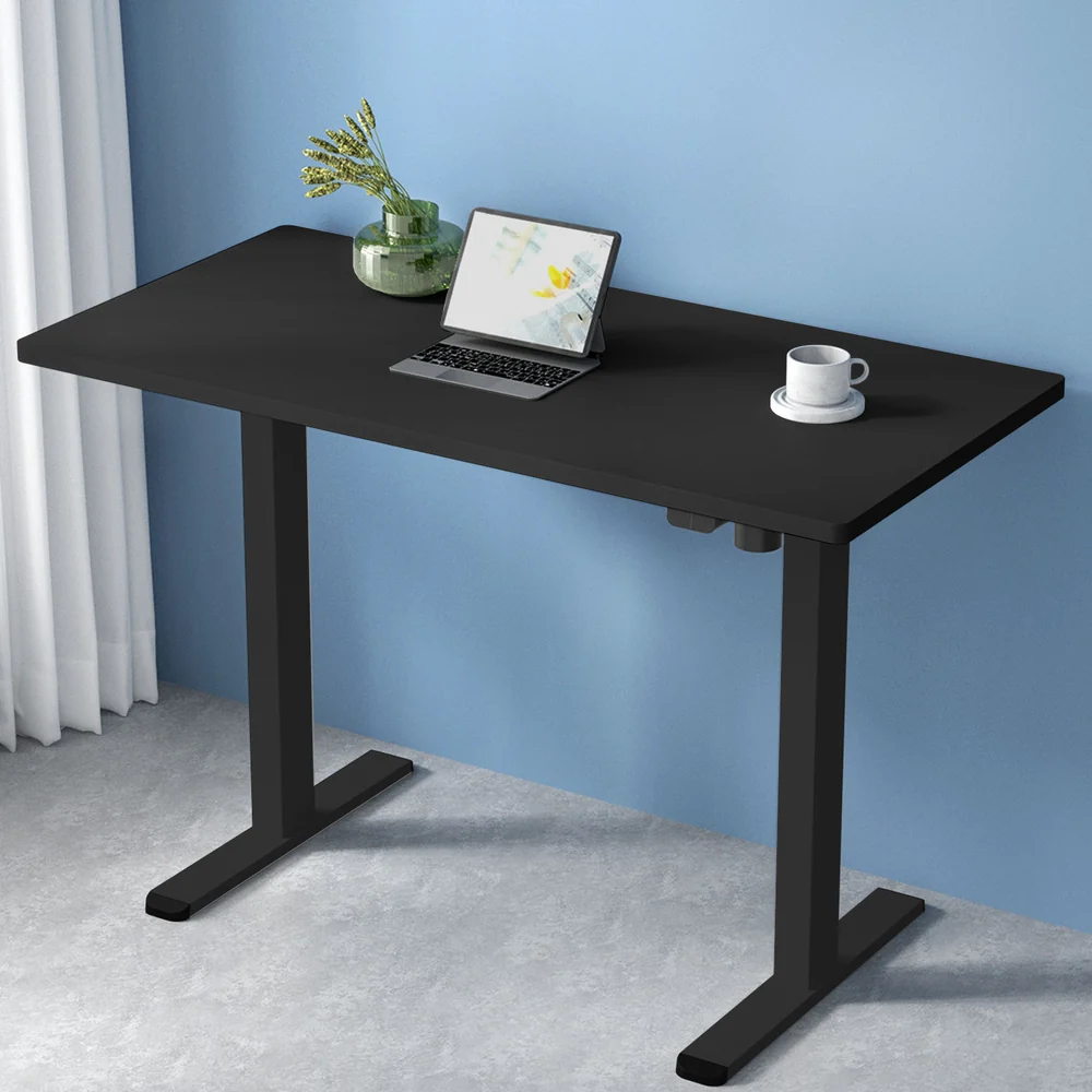 Artiss Standing Desk Motorised Black 140cm - Nurns