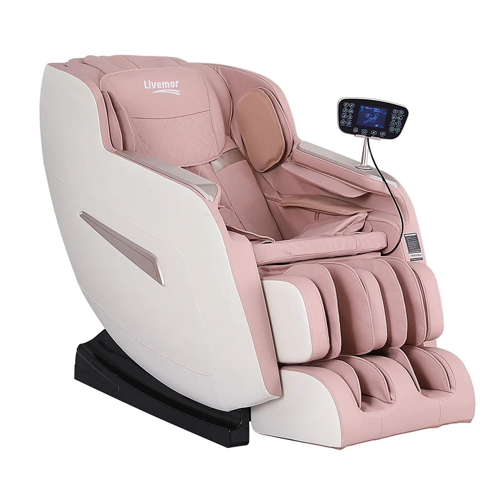 Dionysus Massage Chair Electric Recliner Home Massager - Pink - Nurns