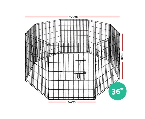 Pet Dog Playpen 36