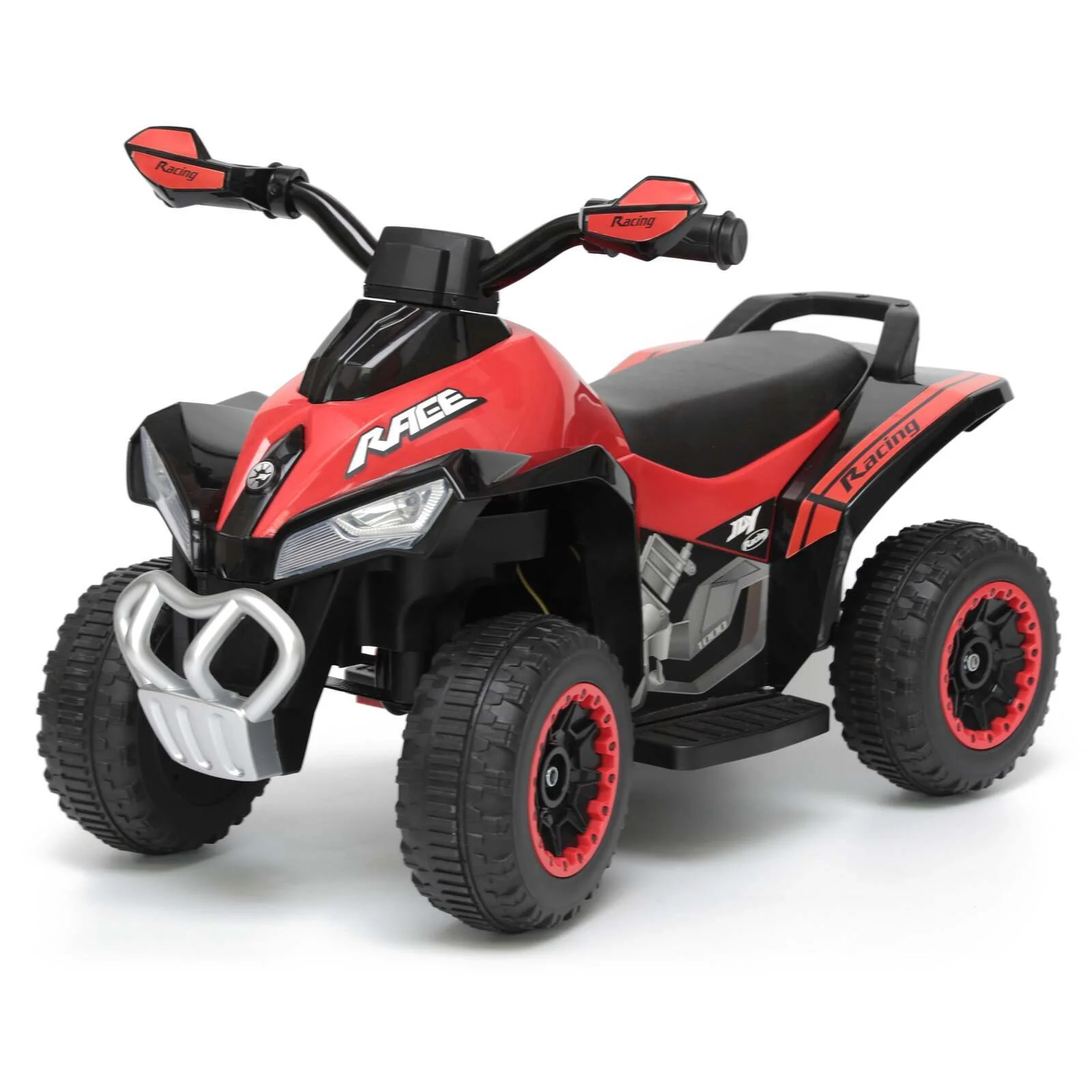 Quad Ride-on Electronic 4 Wheel ATV - Red - Nurns