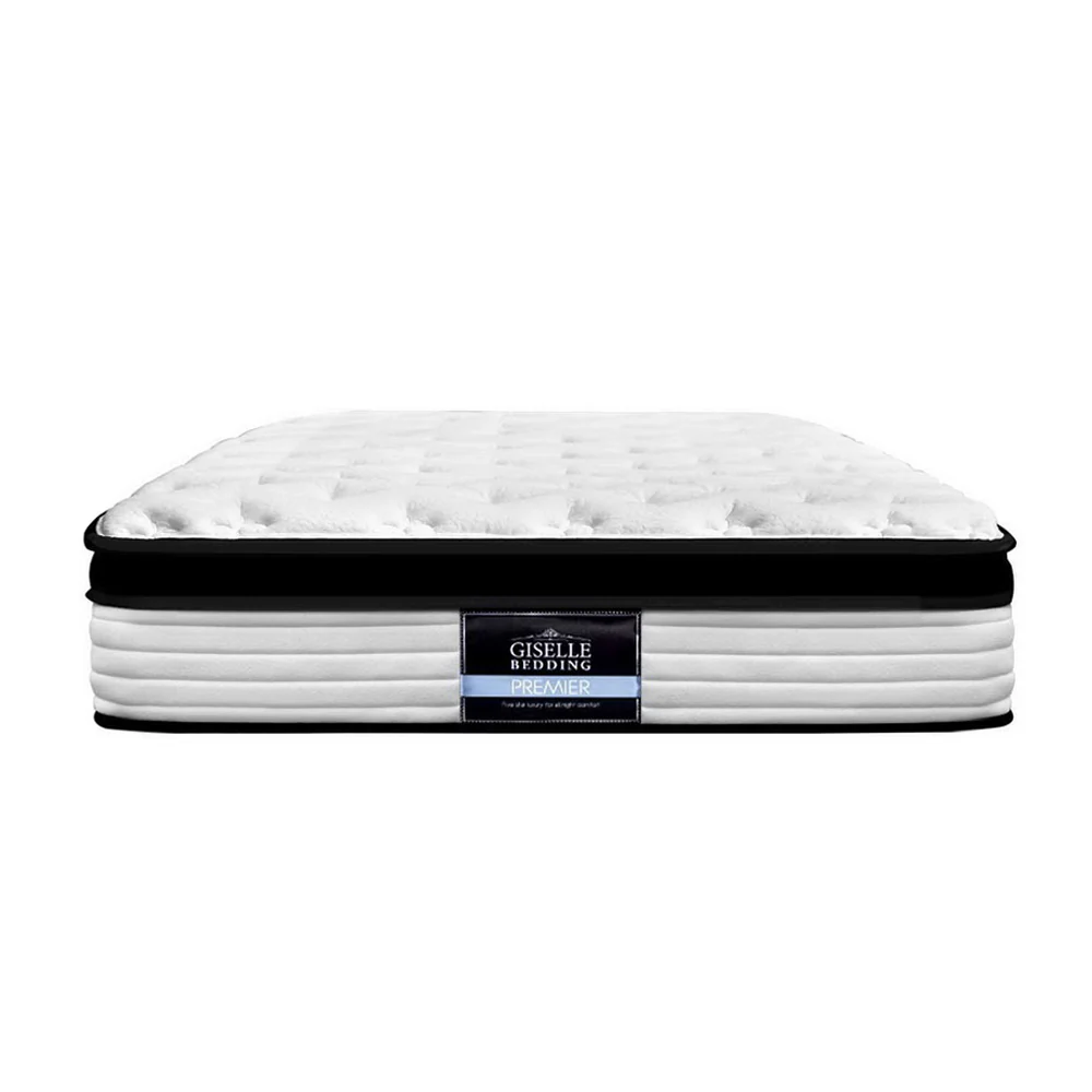 Panama 31cm Thick Euro Top Pocket Spring Mattress - Single - Nurns