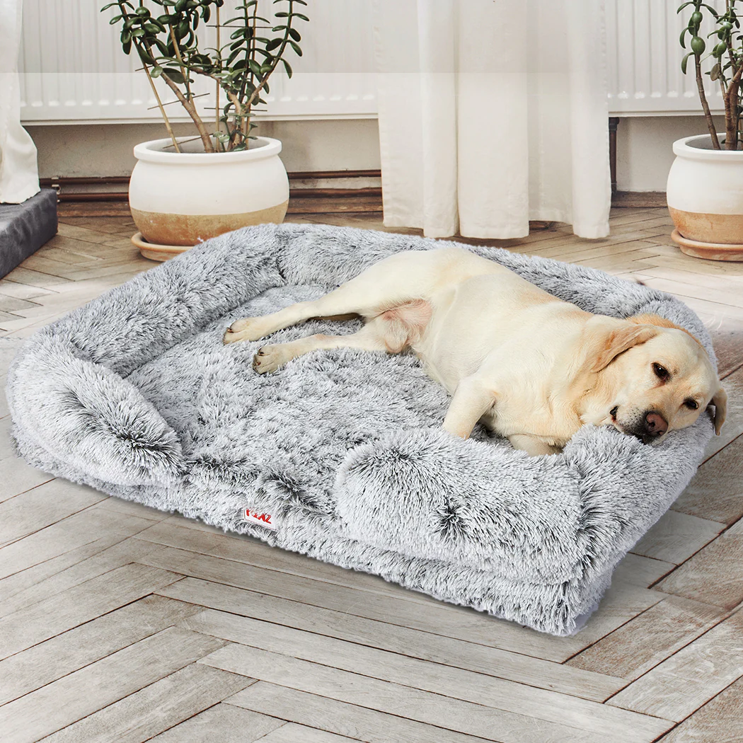 LARGE Dog Beds Pet Orthopedic Sofa - Grey - Nurns