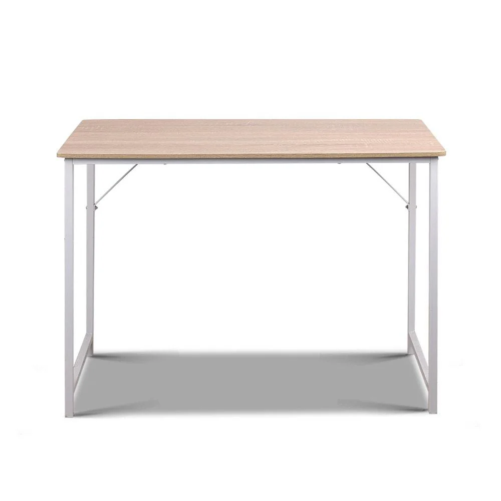 Artiss Computer Desk Oak 100cm - Nurns