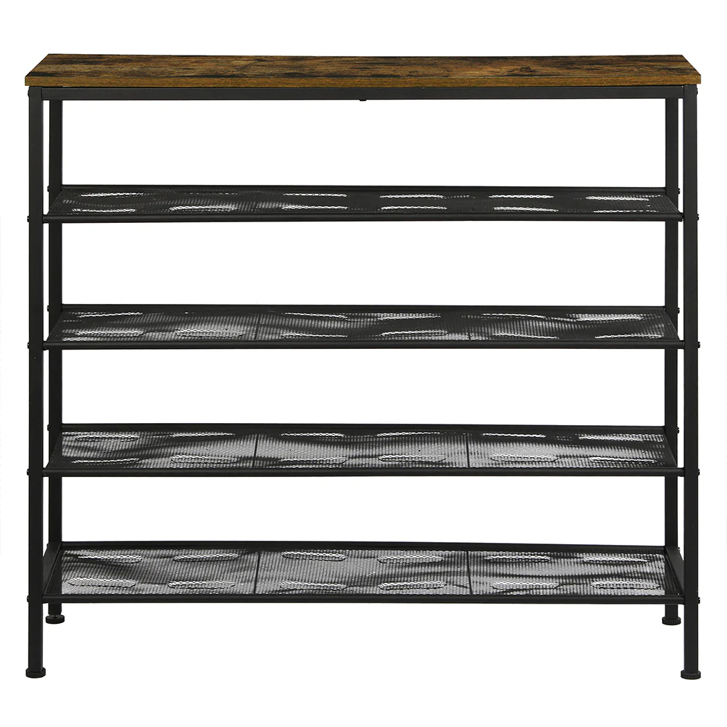Levede 5-Tier Shoe Rack Storage Cabinet 100cm Wide - Nurns