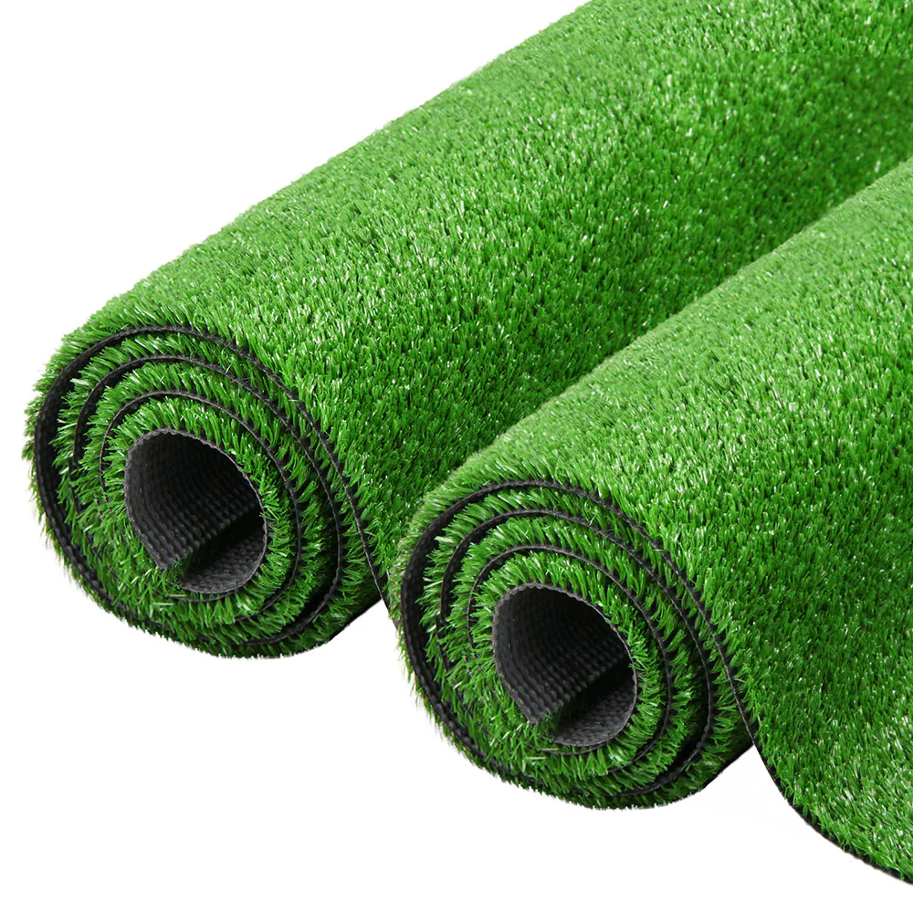 Primeturf Artificial Grass Synthetic 20 SQM Fake Lawn 17mm 1x10M - Nurns