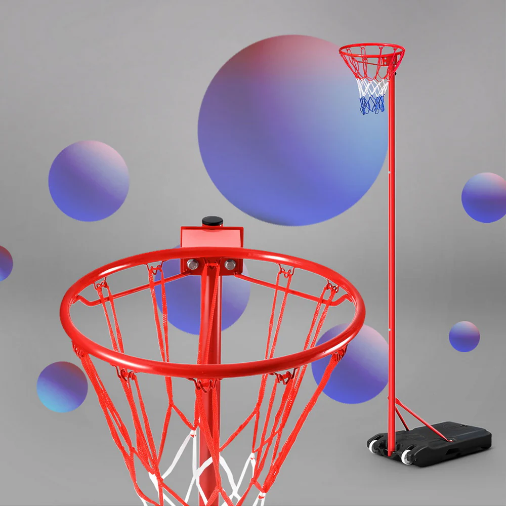 Everfit 3.05M Netball Hoop Basketball Stand System Net Ring - Nurns