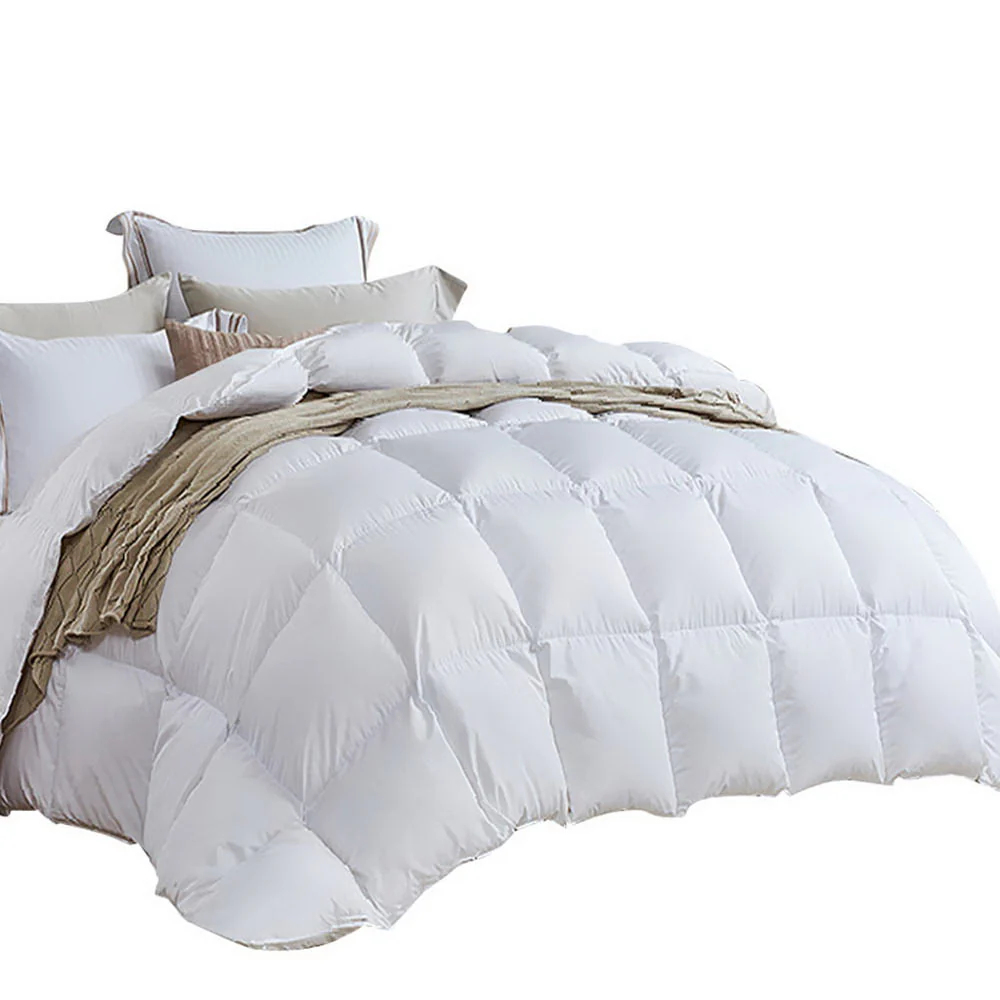 Queen Giselle Bedding 700GSM Duck Down Feather Quilt - Nurns