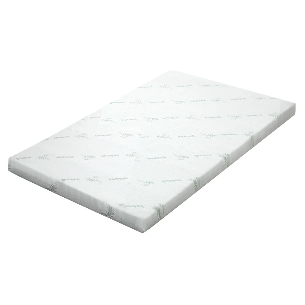 Single Giselle Bedding Memory Foam Mattress Topper Cool Gel 8cm - Nurns