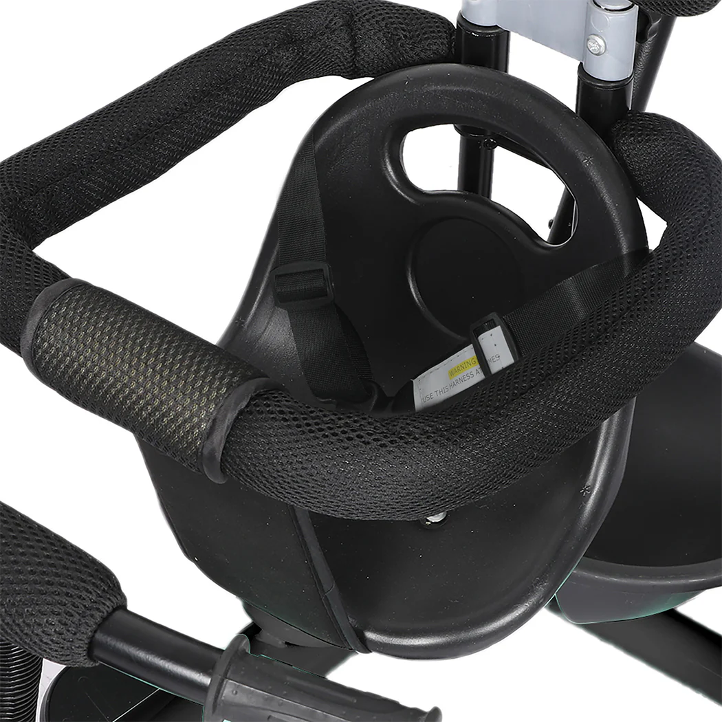 Kids Tricycle Ride On Trike Toddler - Black - Nurns