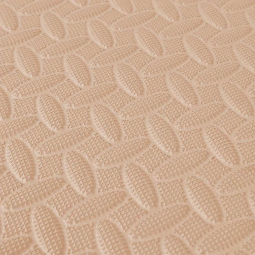 Kids Play Mat Floor Baby Crawling Mats Foldable Waterproof Carpet Beige - Nurns