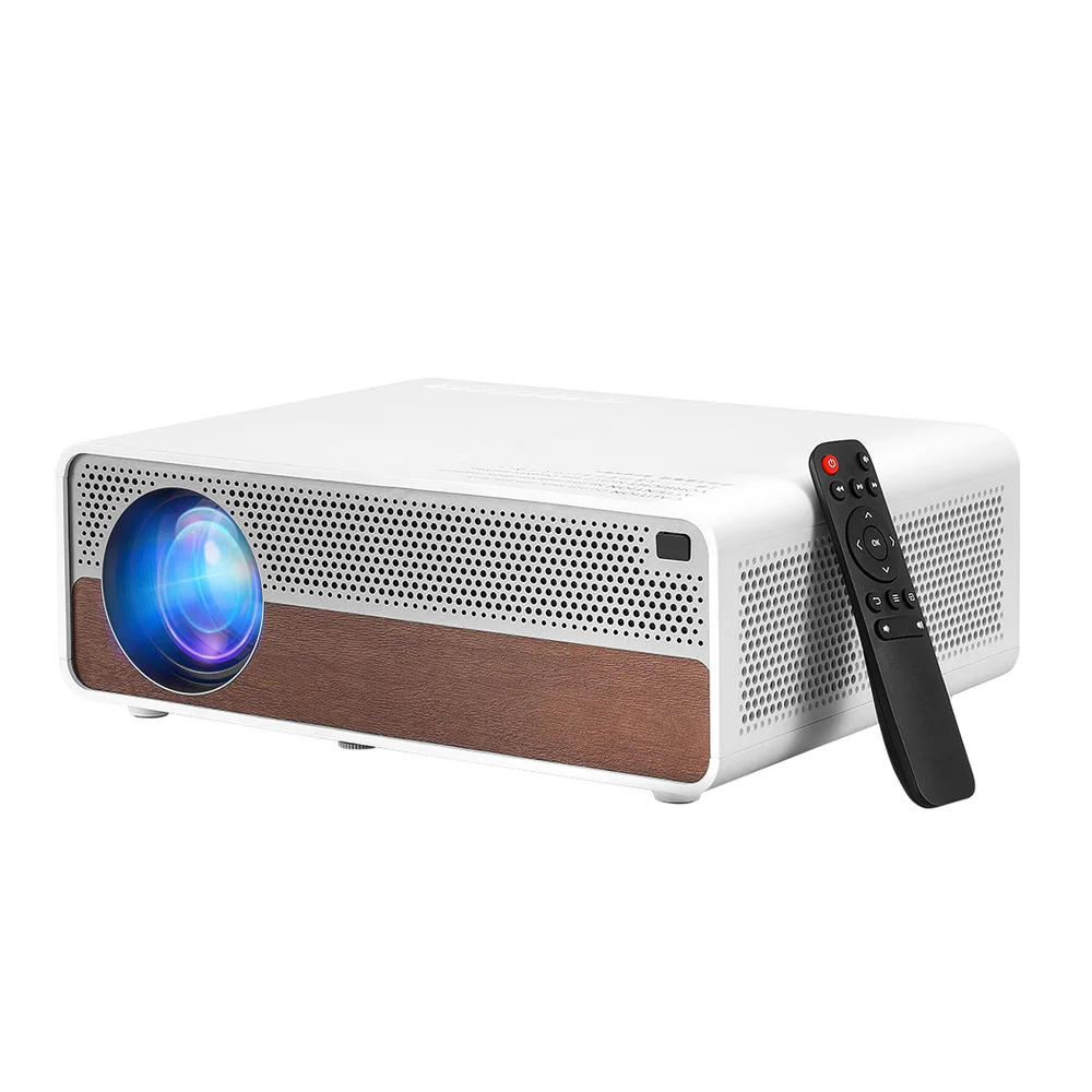 Portable WIFI Video Projector 4K Home Theatre HDMI 1080P Native - Nurns