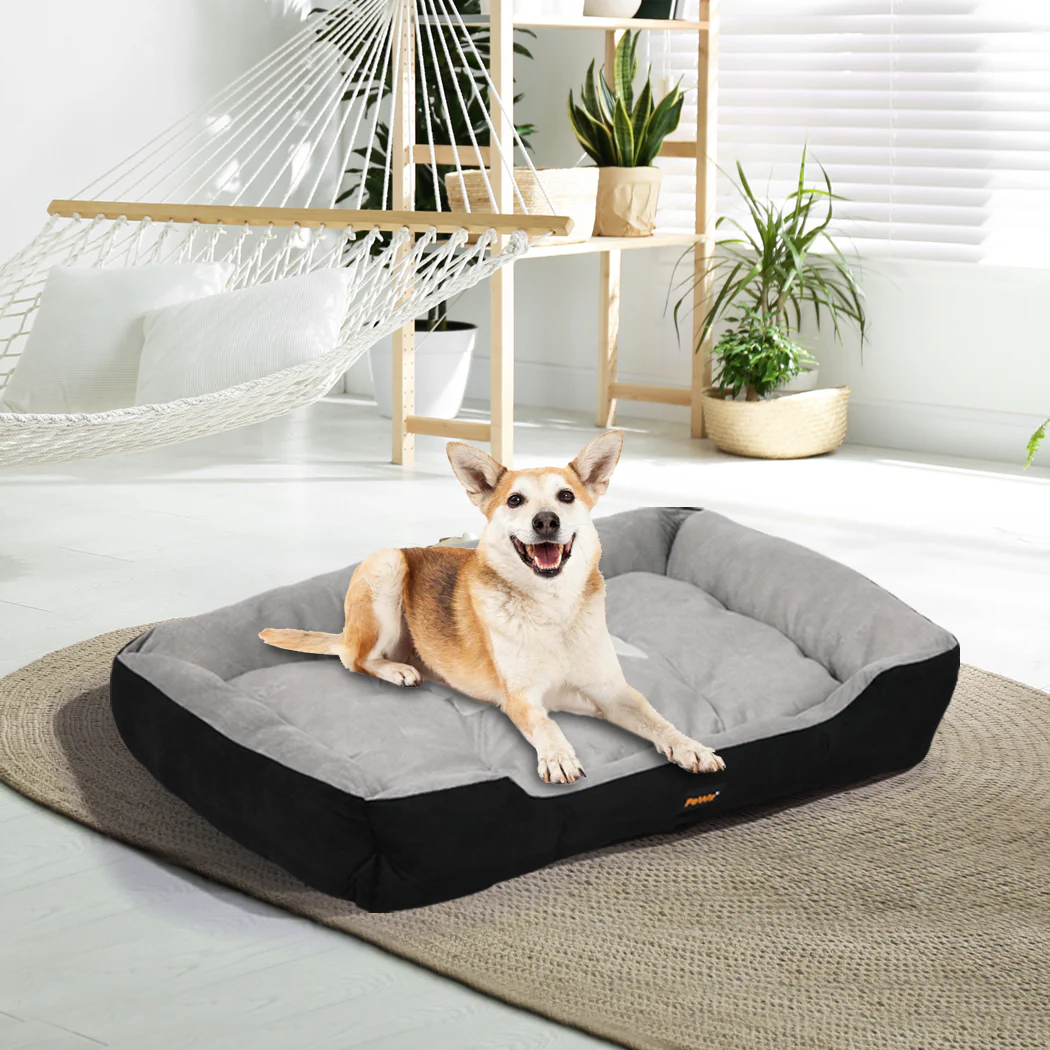 LARGE Dog Beds Pet Mattress Bedding - Black - Nurns