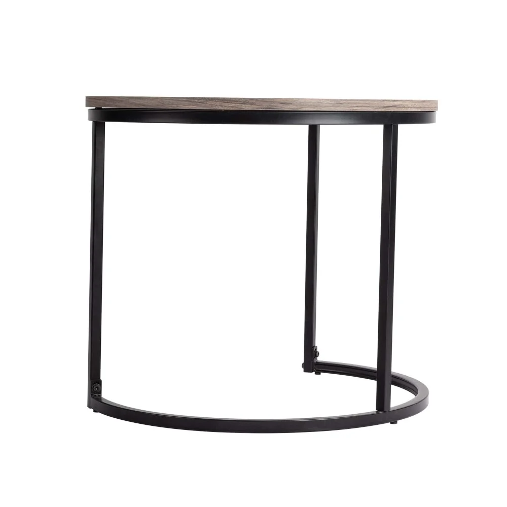 Iram Coffee Table Stack-Style Nesting - Wood - Nurns