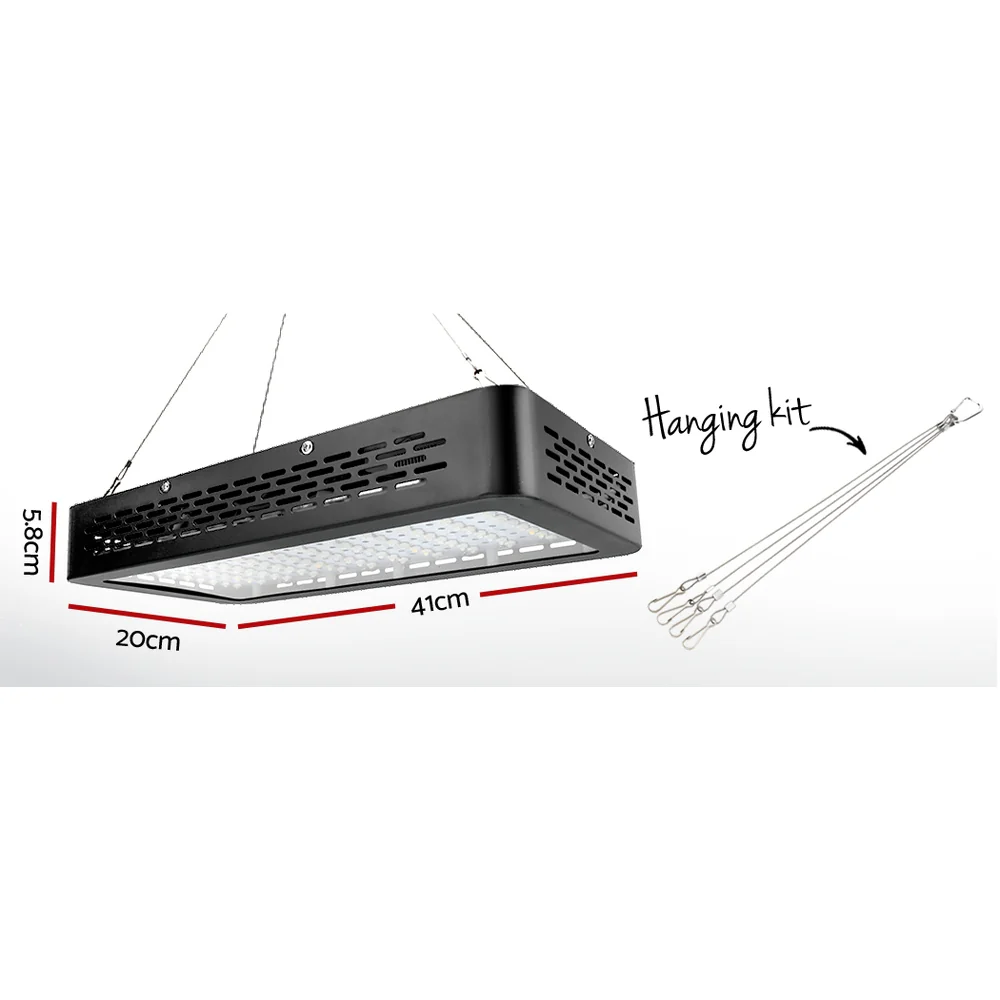 Grow Tent Light Kit 150x150x200cm 1200W LED 6