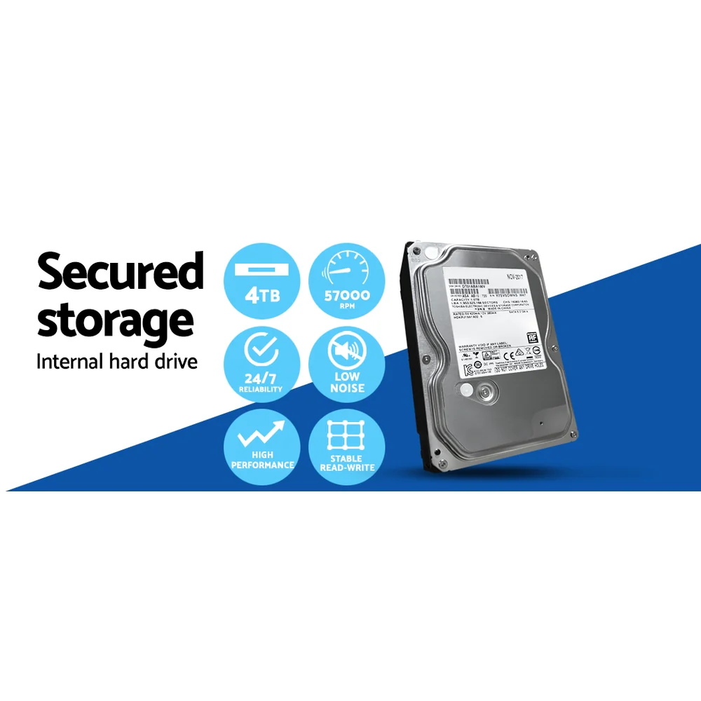 Wireless CCTV Security System 8CH NVR 3MP 8 Bullet Cameras 4TB - Nurns