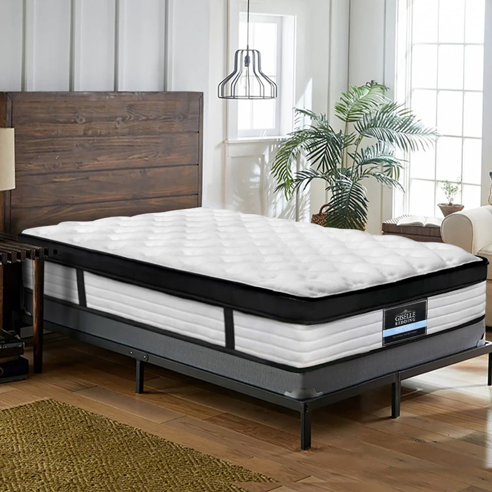 Jade Bed & Mattress Package with 31cm Mattress no Drawers - White Single - Nurns