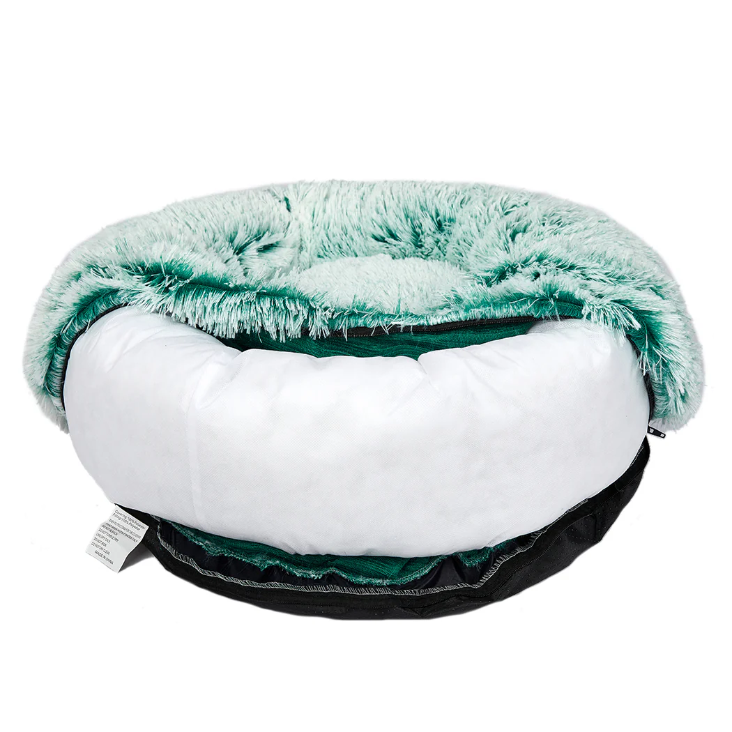 XXLarge Cat Beds Pet Soft Warm Kennel - Teal - Nurns