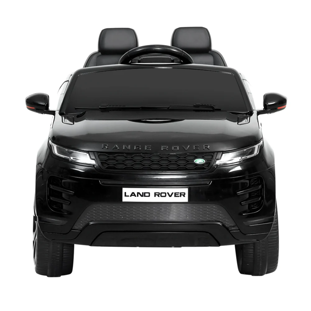 Kids Ride on Car Licensed Land Rover 12V Electric Car Toys Battery Remote - Black - Nurns