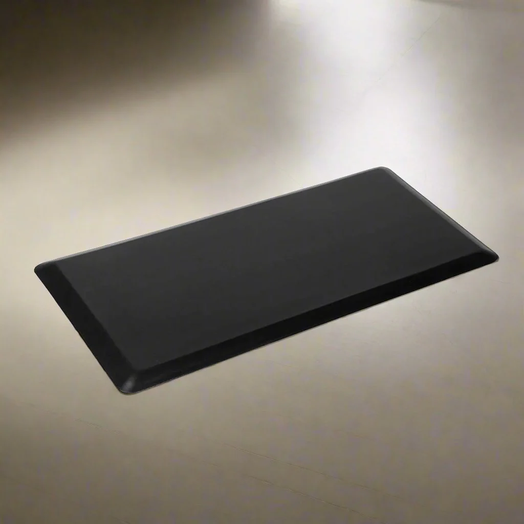 Hassan 51x99 Anti-Fatigue Standing Mat Desk Rug Kitchen Home Office Foam - Black - Nurns