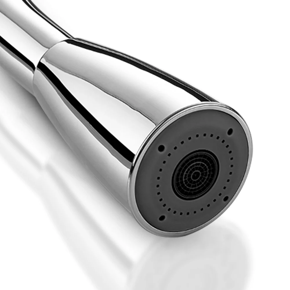 Kitchen Mixer Tap Pull Out 2 Mode Sink Faucet Basin Laundry Chrome - Nurns