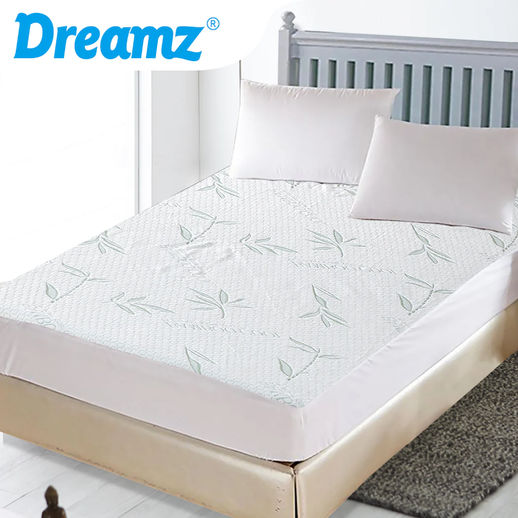 King DreamZ Fully Fitted Waterproof Breathable Mattress Protector - Nurns