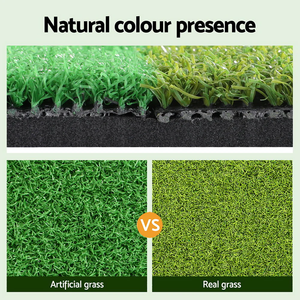 Everfit Golf Hitting Mat Portable Driving Range Practice Training Aid 3 in 1 - Nurns