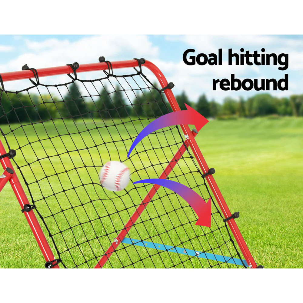 Everfit Baseball Soccer Net Rebounder Football Goal Net Sports Training Aid - Nurns