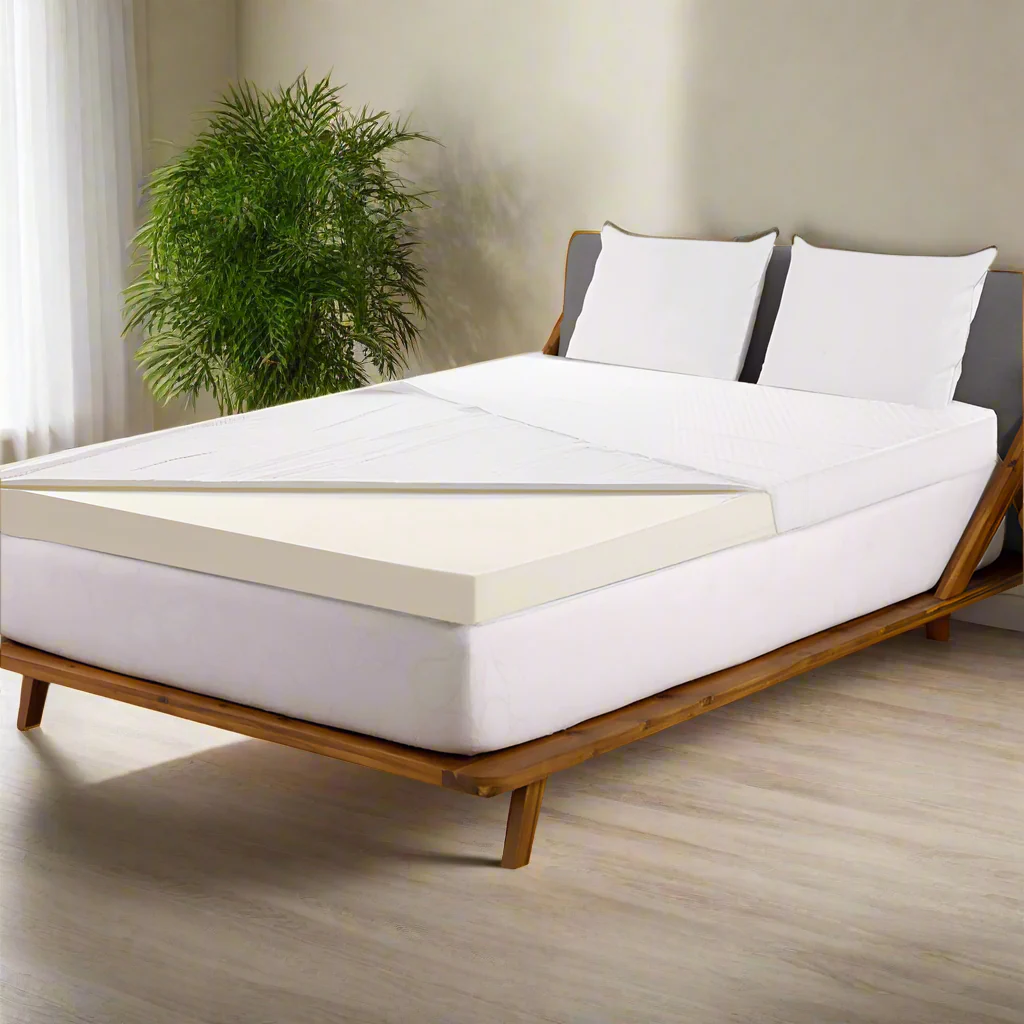 Queen Giselle Bedding Memory Foam Mattress Topper 8cm - Nurns