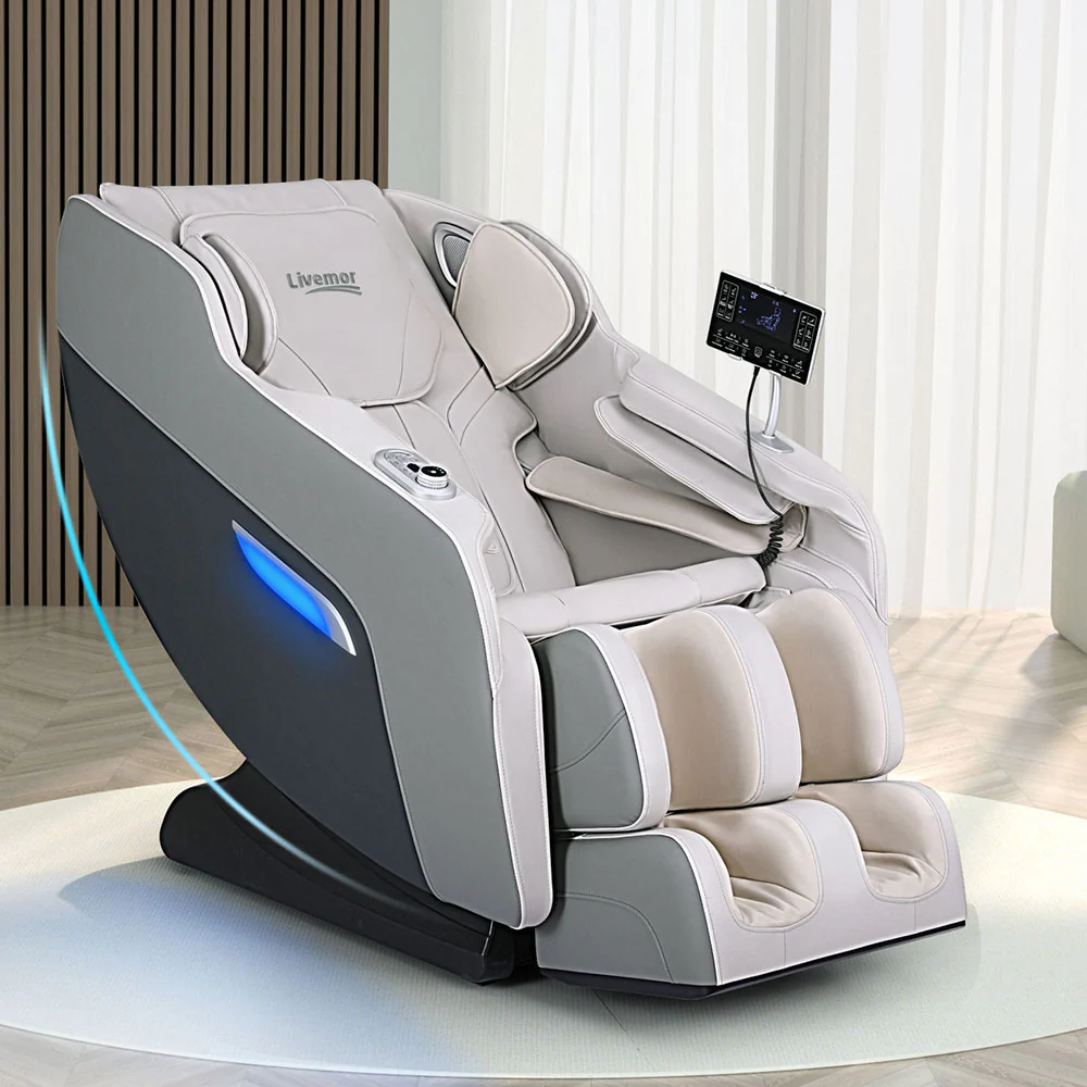 Orpheus Massage Chair Electric Recliner Home Massager - Grey - Nurns