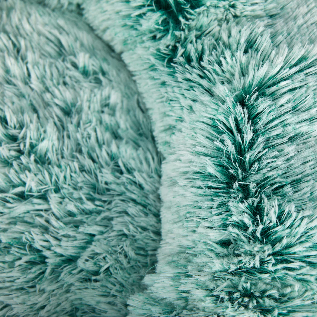 LARGE Dog Beds Pet Donut Nest Calming - Teal - Nurns