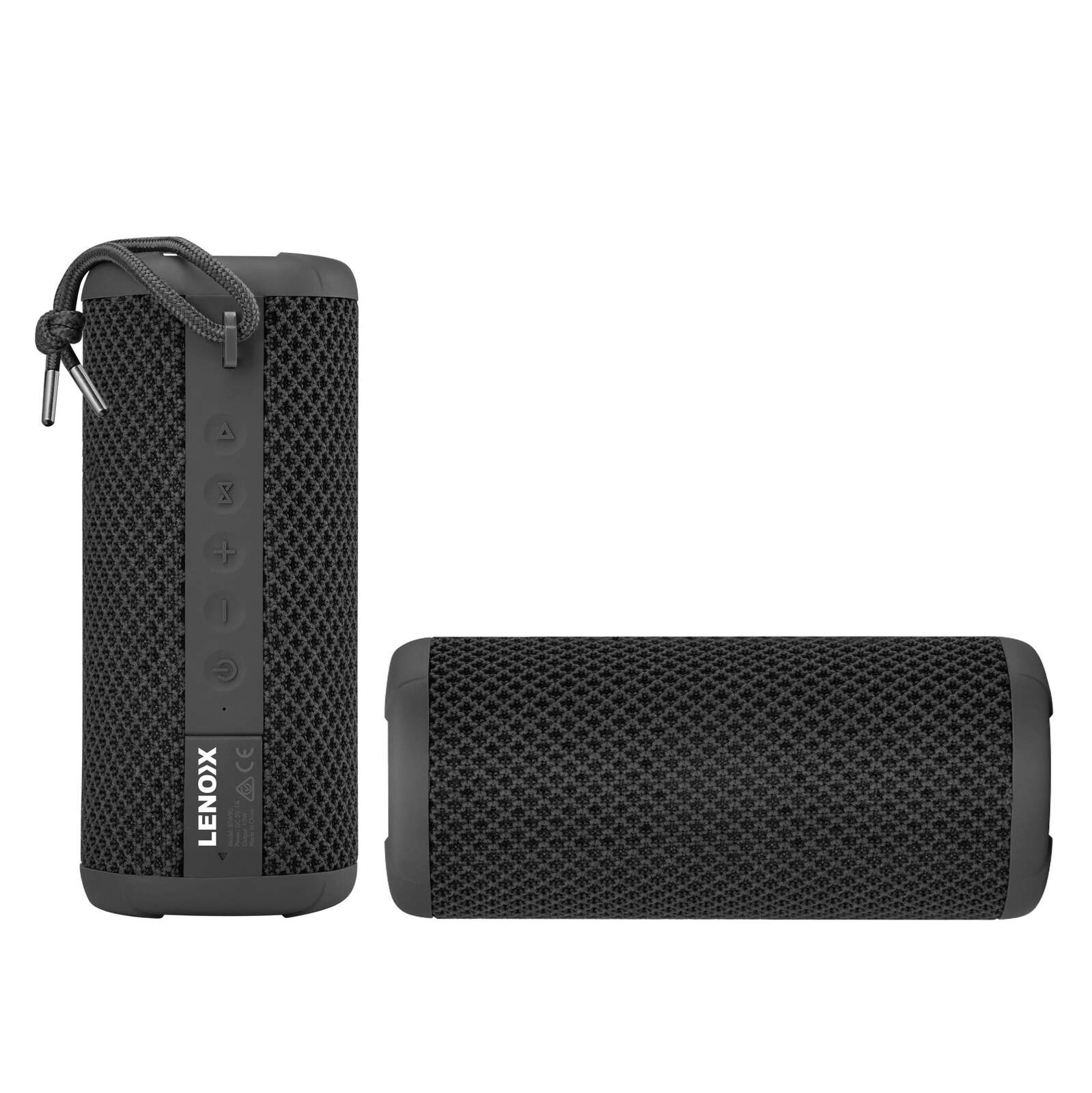 IPX7 Waterproof & Portable Bluetooth Speaker 10W 360 Audio - Black - Nurns