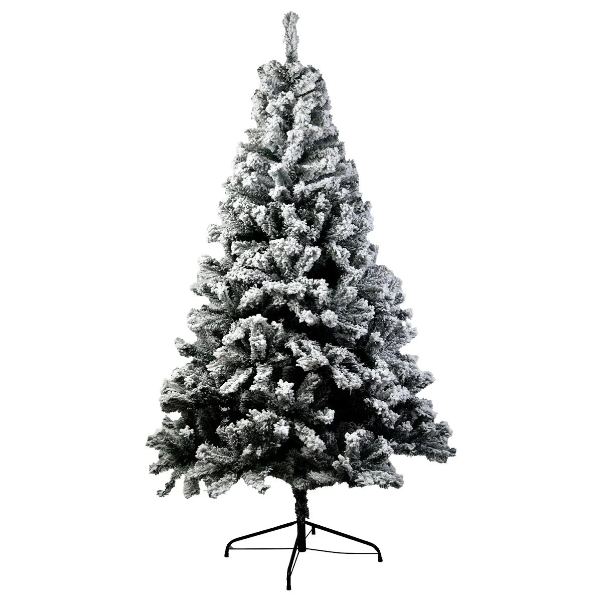 7ft 2.1m 1200 Tips Snow-Tipped Artificial Christmas Tree - Nurns