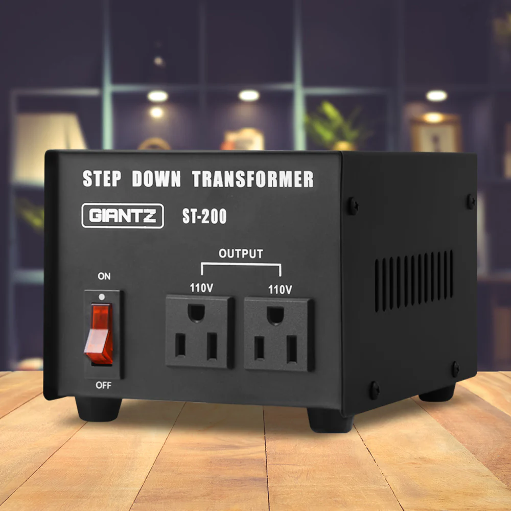 Step Down Transformer 200W 240V TO 110V Stepdown Voltage Converter AU-US - Nurns