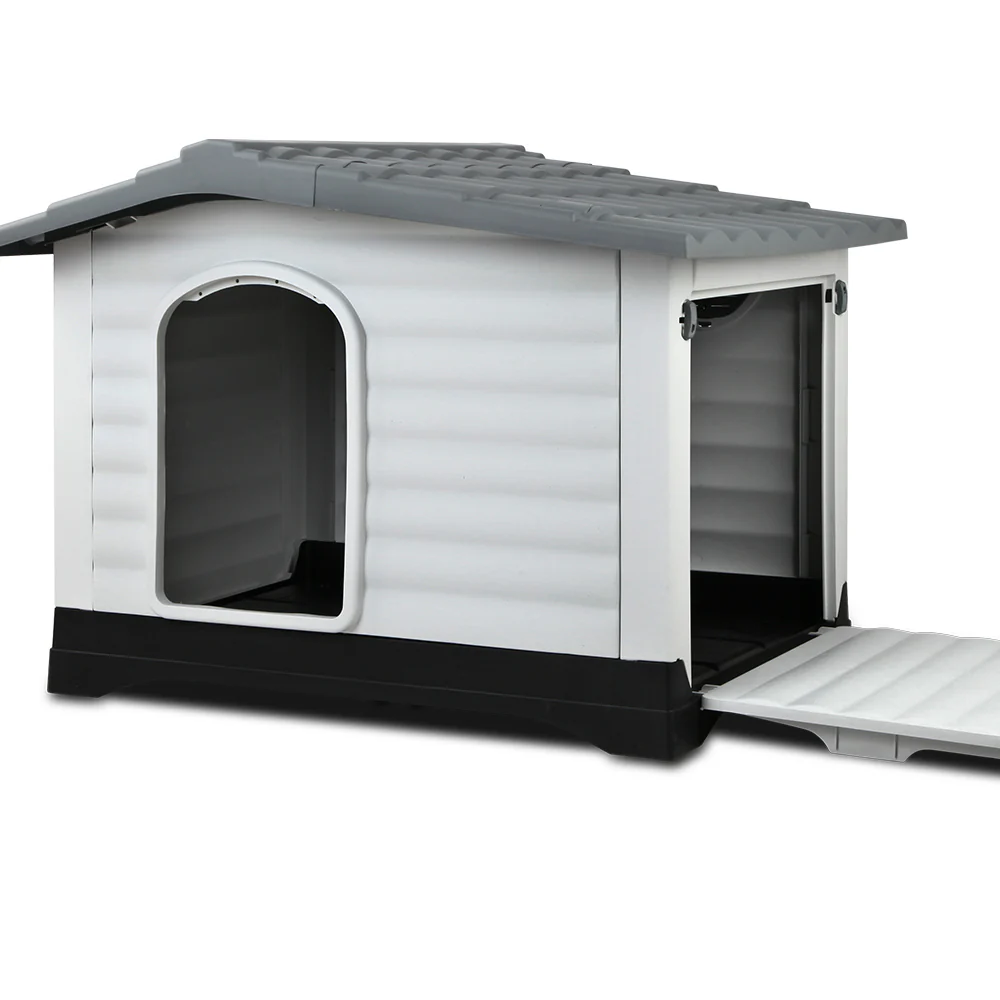 Dog Kennel Pet Dog House 98cm x 68.5cm x 68cm XLarge - Nurns