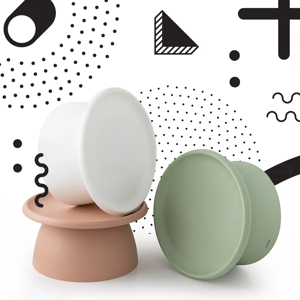 Iliana Coffee Table Round 71cm Plastic - Green - Nurns